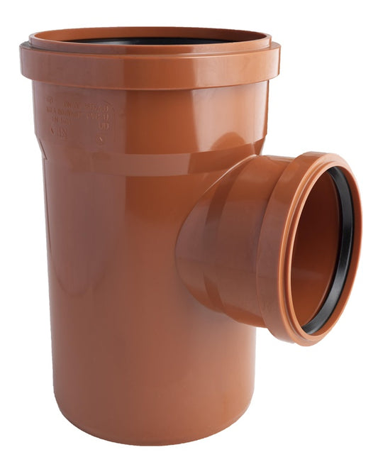 Trójnik kanalizacyjny Magnaplast, Ø 110 / 160 mm, 87°