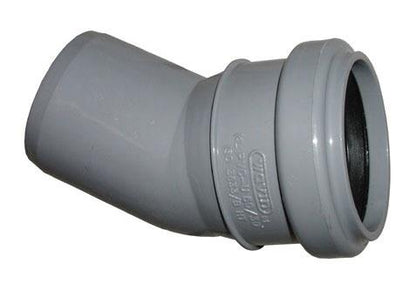Kolano kanalizacyjne wewnętrzne, Wavin Ø 40 mm, 30°