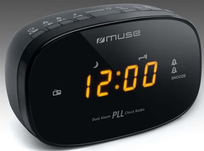 Radijo žadintuvas Muse M-150CR, juoda