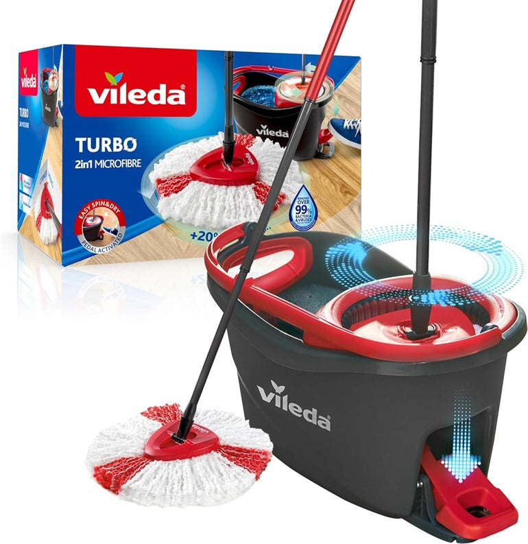 Grindų plovimo rinkinys Vileda Turbo