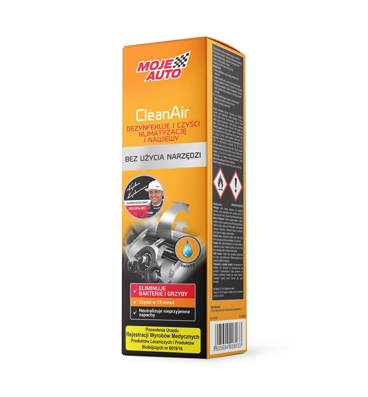 Automobilių kondicionierių valiklis Moje Auto, 150 ml