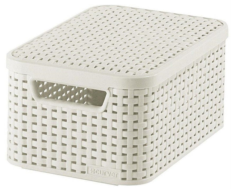 Daiktadėžė CURVER, 6 l, kreminė, 29,1×19,8×14,2 cm