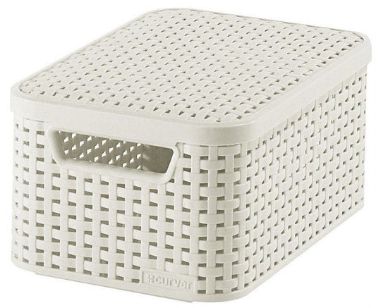Pojemnik do przechowywania CURVER, 6 l, kremowy, 29,1×19,8×14,2 cm