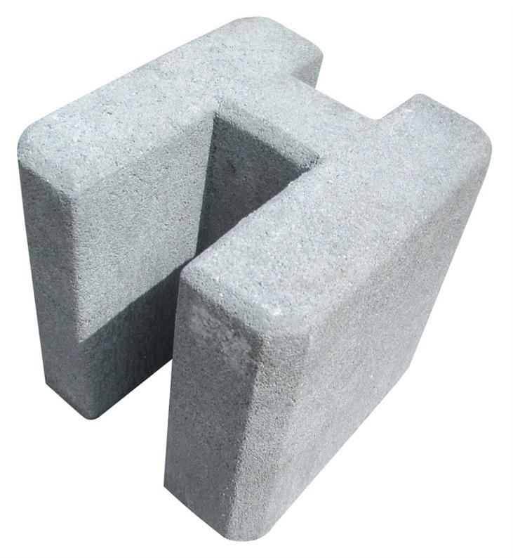Łącznik betonowy do fundamentu ogrodzeniowego, 20 x 19 x 20 cm