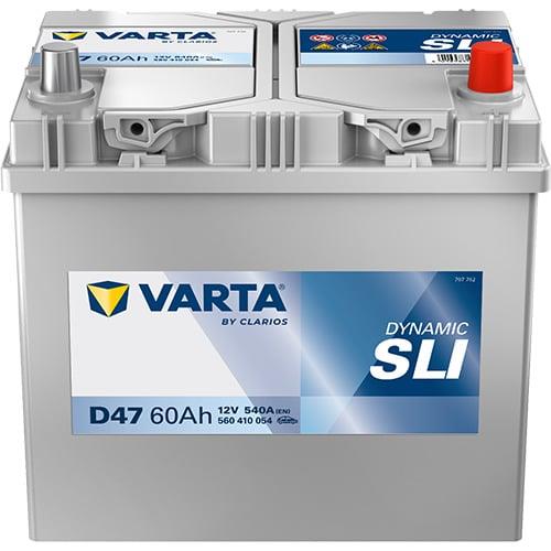 Akumuliatorius Varta BD D47, 60 Ah, 540 A, 12 V