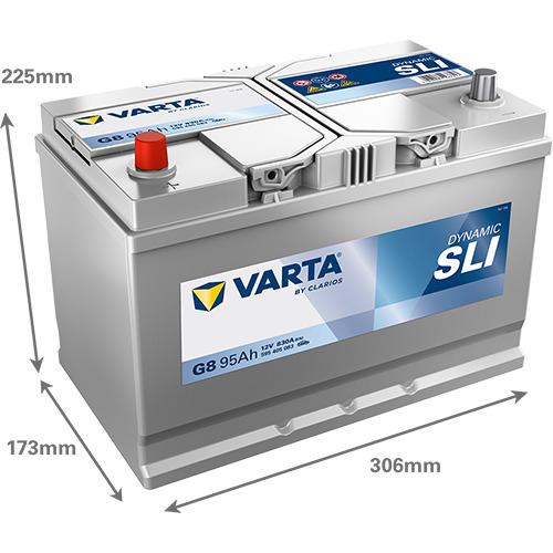 Akumuliatorius Varta BD G8, 95 Ah, 830 A, 12 V