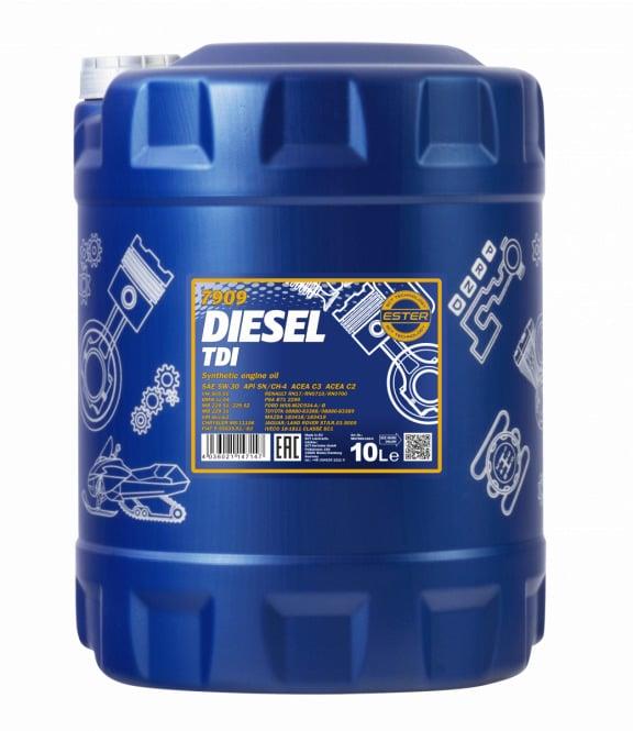 Olej silnikowy Mannol Diesel TDI, 5W-30, 10 l