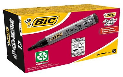 Permanentinis žymeklis Bic, juodas
