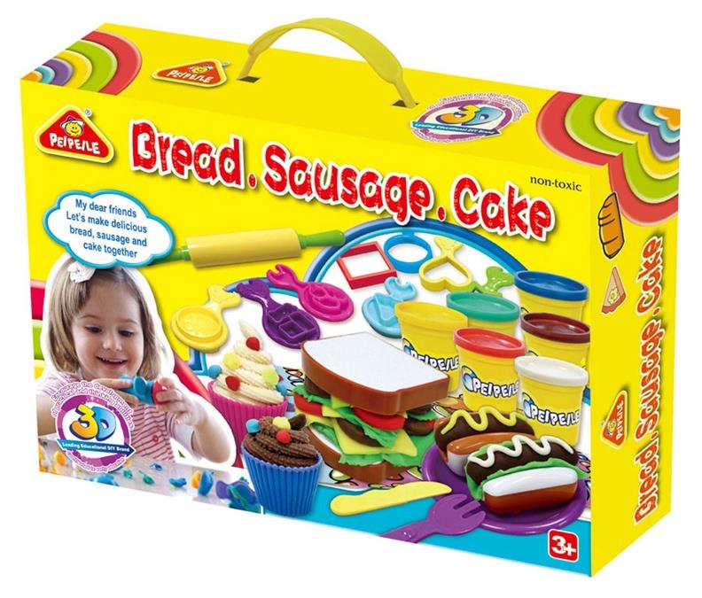 Modelino rinkinys Peipeile Bread Sausage Cake Dough 3245A