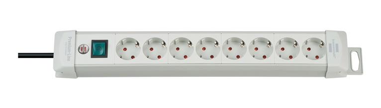 Buitinis ilgintuvas BRENNENSTUHL PREMIUM, 8 vietų, 3 m