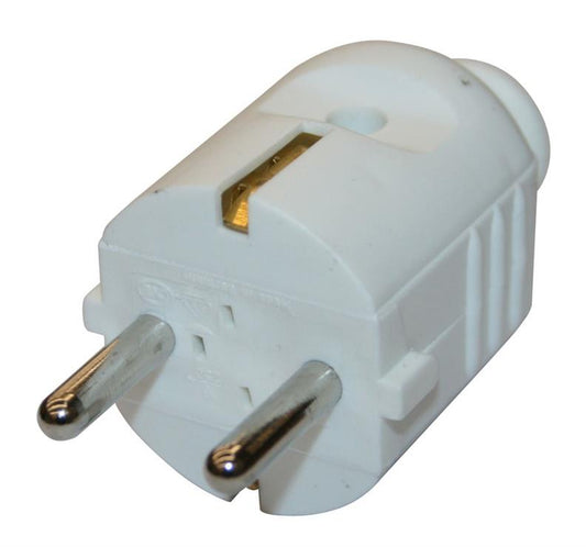 Wtyczka N&L, 3P, 16A, 250V, biała