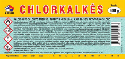 Chlorkalkės, 0,6 kg