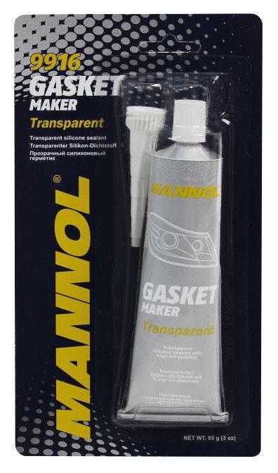 Uszczelniacz silikonowy Mannol do samochodów, przezroczysty, 85 ml