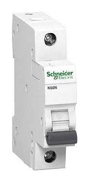 Automatinis jungiklis Schneider K60N, 1P, C, 6kA, 32 A