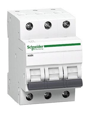 Automatinis jungiklis Schneider K60N, 3P, C, 6kA, 32 A
