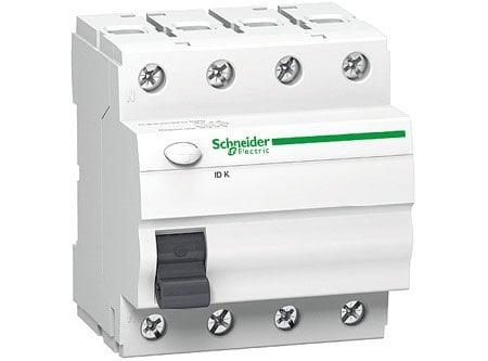 Przekaźnik różnicowoprądowy Schneider A9Z05440, 4P, 40A, 240V, 30mA
