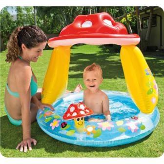 Basen dmuchany INTEX MUSHROOM 57114, Ø102×89 cm, 45 l