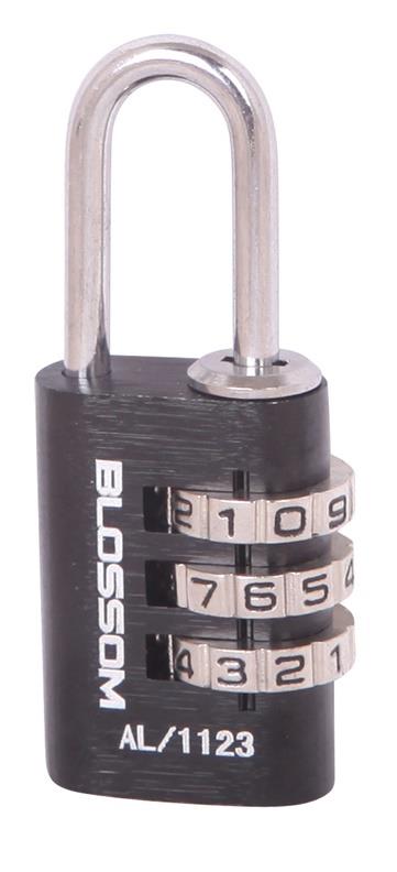 Spyna Blossom AL11, juoda, 21 mm x 10 mm