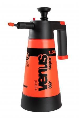 Opryskiwacz, pompowany Kwazar, plastikowy, czerwony, 1.5 l