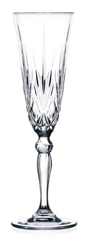 Kieliszki do szampana RCR MELODIA, 160 ml, 6 szt.