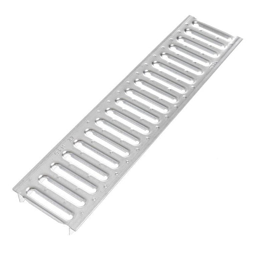 Juostinės cinkuotojo plieno grotelės Stora Drain, 1 m