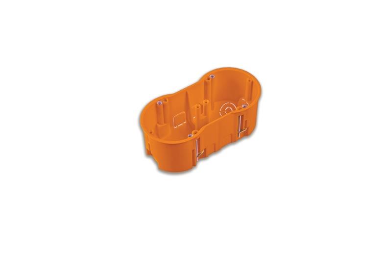 Montavimo dėžutė dvivietė Pawbol A.0010PG, 68 x 60 mm