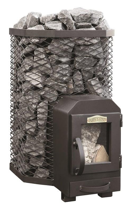 Kietojo kuro saunos krosnelė STOVEMAN 13LS, 15,4 kW