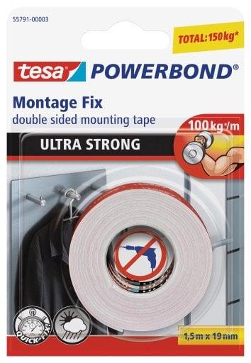 TAŚMA DWUSTRONNA „ULTRA STRONG” (1,5 m x 19 mm)