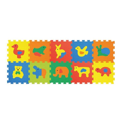 Mata dla niemowląt - puzzle piankowe Eva Puzzle Mat Animals 1005B3
