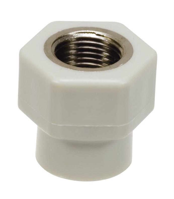 Tarpmovė 24.2520A PPR, 25 mmx1/2" metal. vidin. sriegis