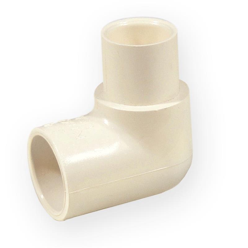 Alkūnė 4707-807, PVC-C, 3/4"x90° klijuojama išorė/vidus
