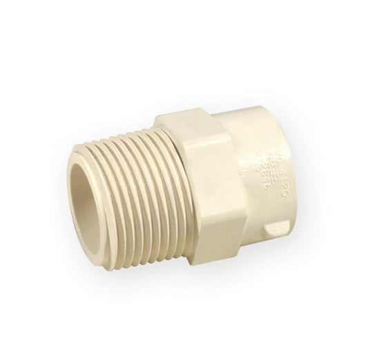 Mova 4704-005, PVC-C, 1/2" gwint zewn./klej wewn.