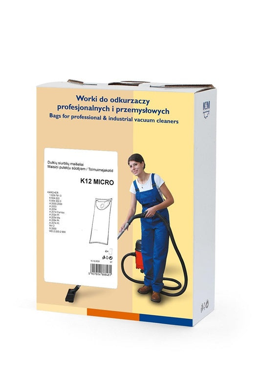 Worki do odkurzacza K&M K12 Micro, 4 szt.