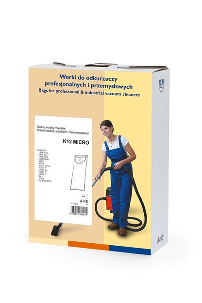 Worki do odkurzacza K&M K12 Micro, 4 szt.