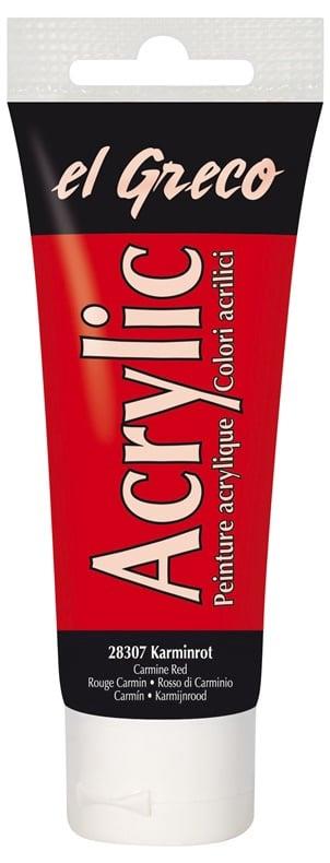Akriliniai dažai C. KREUL 28307, 75 ml, raudoni