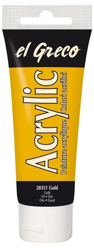 Akriliniai dažai C. KREUL 28351, 75 ml, auksiniai