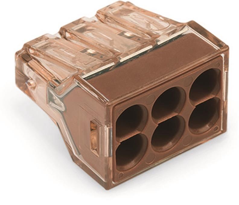 Złączka kablowa Wago 773-606/5, 6 x 1,5-4 mm², 400 V, 5 szt.