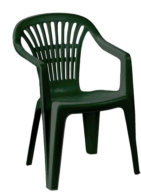 Lauko kėdė VERNERS SCILLA, žalia, 54×53×80 cm