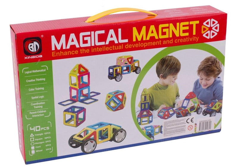 Konstruktor Xinbida Magical Magnet 525050201, 40 szt.