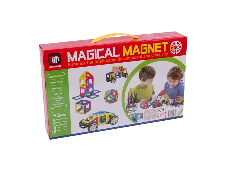 Konstruktor Xinbida Magical Magnet 525050201, 40 szt.