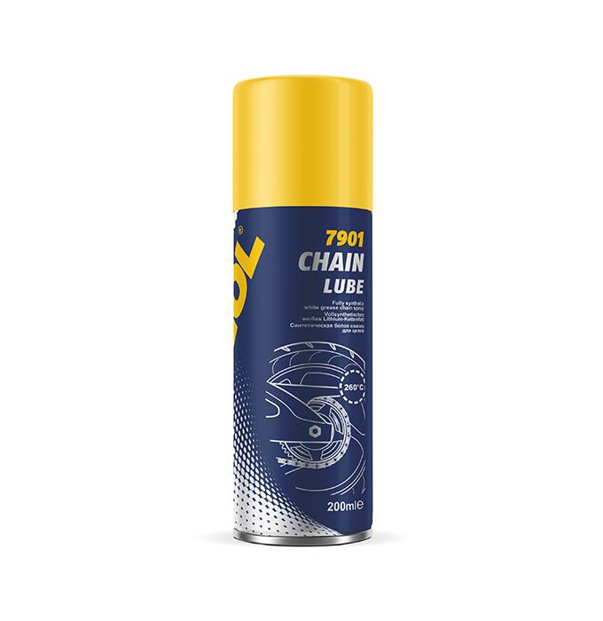 Motociklo grandinės tepalas Mannol, 200 ml