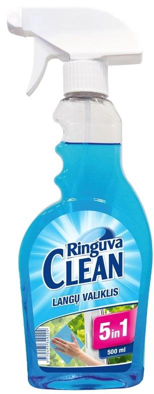 Płyn do mycia okien Ringuva Clean 5 w 1, 0,5 l