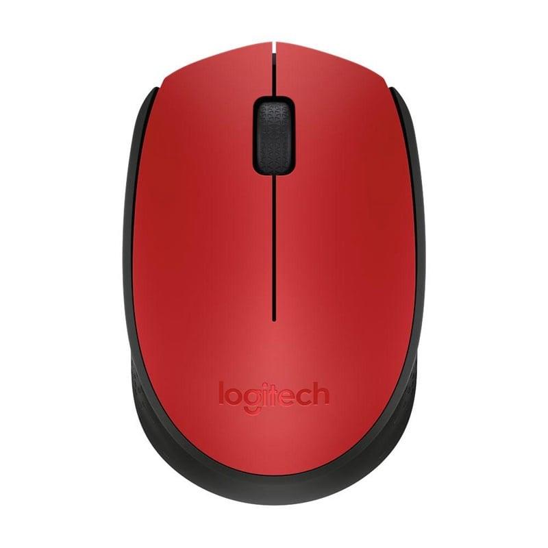 Mysz bezprzewodowa Logitech M171, czerwona