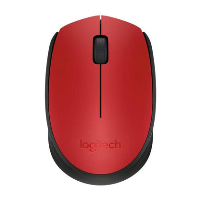 Mysz bezprzewodowa Logitech M171, czerwona