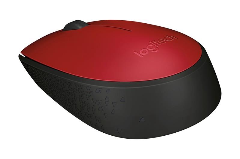 Mysz bezprzewodowa Logitech M171, czerwona