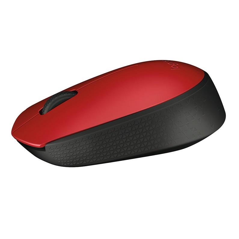 Mysz bezprzewodowa Logitech M171, czerwona