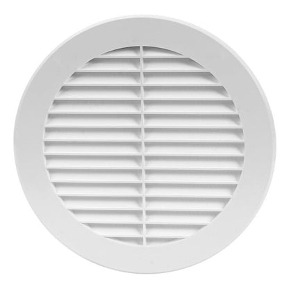 Plastikowa kratka wentylacyjna EUROPLAST VR150, D150, biała