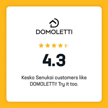 Maišelis Domoletti, balta