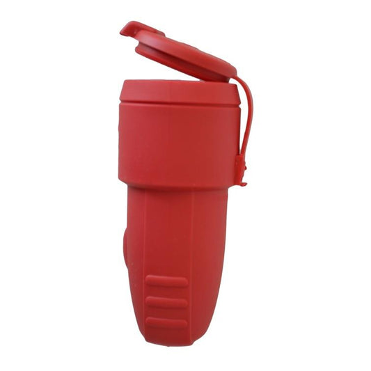 Gniazdo przedłużacza N&L, 3P, 16A, 250V, IP44, czerwone