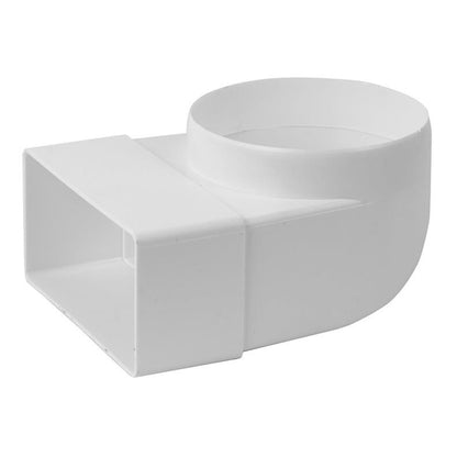 Kolano wentylacyjne EUROPLAST KLD 110 x 55mm D100 90°